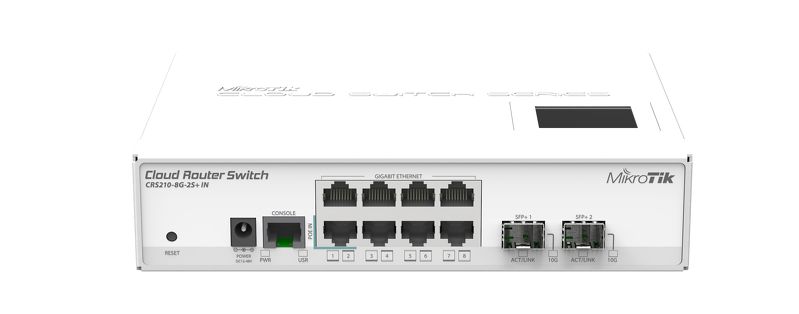 Switch - CRS210-8G-2S+IN