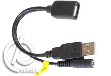 Mikrotik lisatoitekaabel - AC/5VUSB